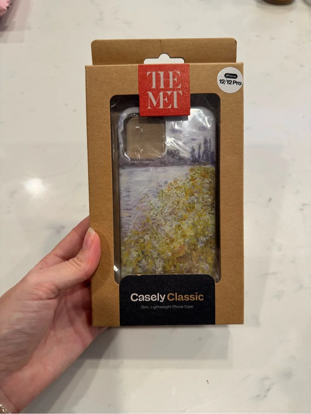 Casely Classic iPhone 12/12 Pro Case - The Met Floral Design (The Met)
